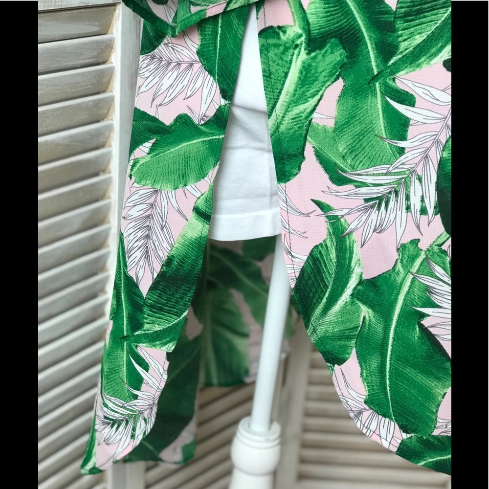 ✴️LAST ONE✴️ SMALL TROPICAL PRINT KIMONO - Picture 8 of 12